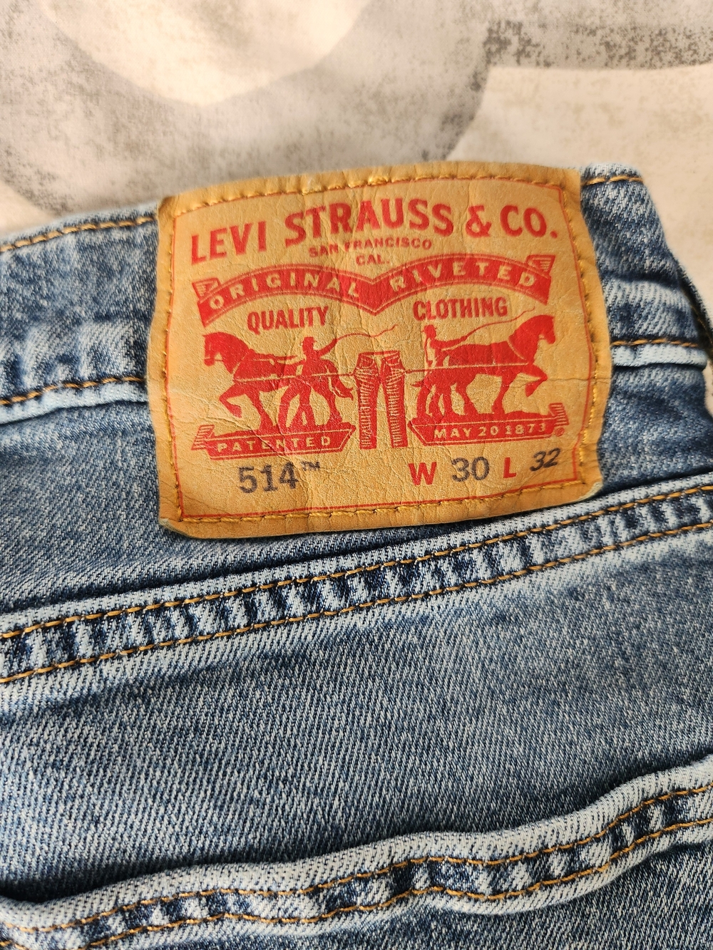 Levi's 514 Men’s Jeans in Light Blue - W30 L32